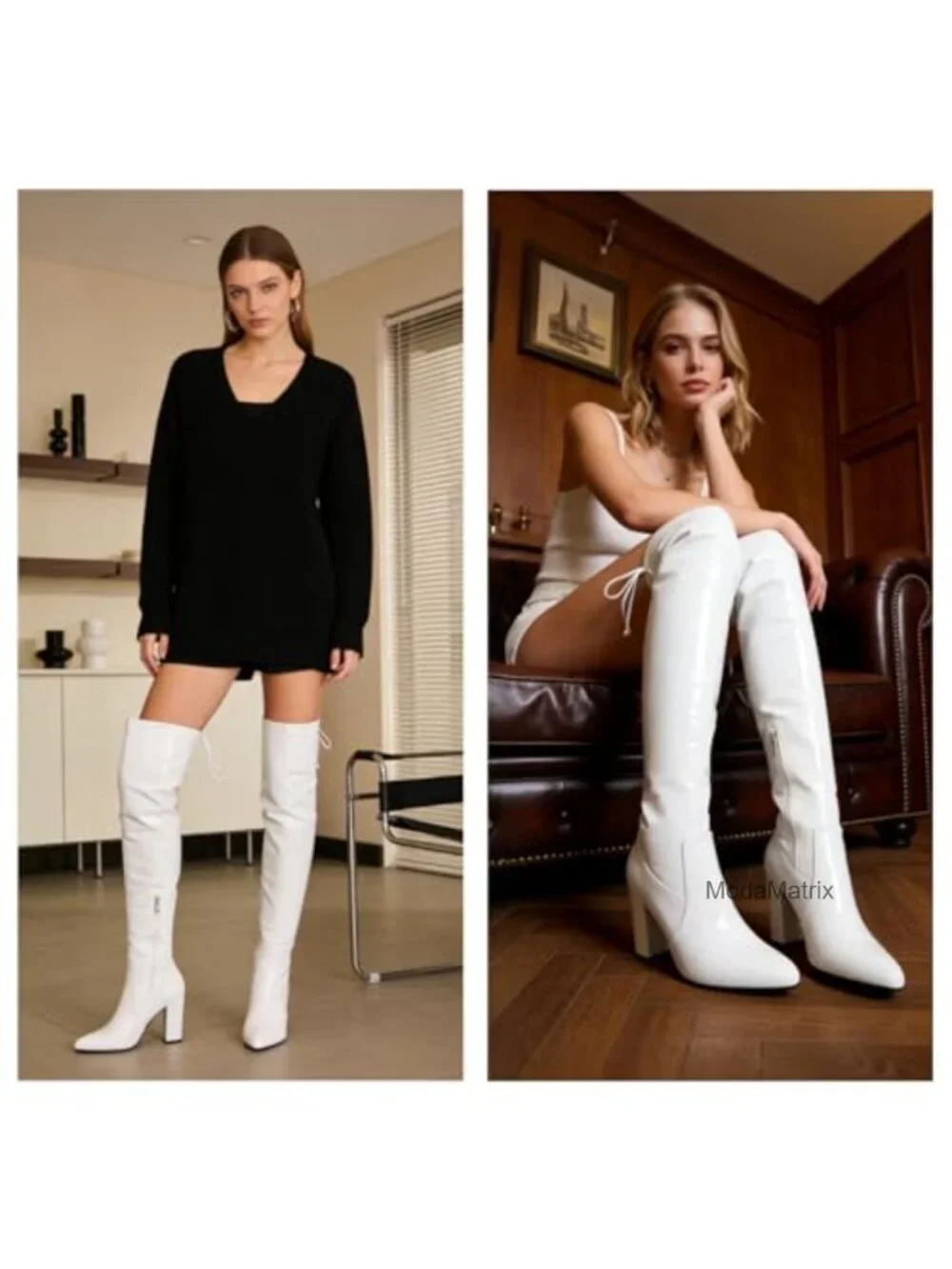 Thigh High Boots Over The Knee Suede Stiletto Zipper Lace Up Chunky Heels